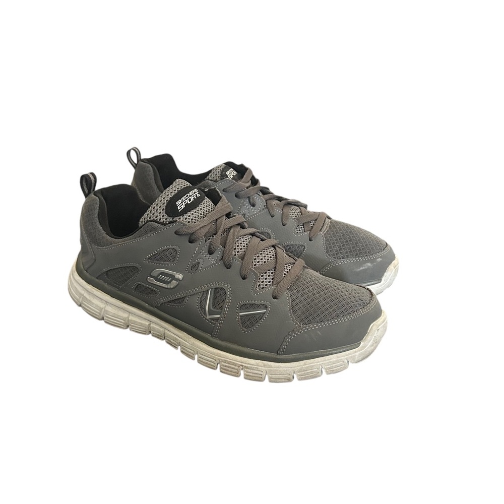 Skechers Mens Sport Lace SN 590072R Grey Sneakers Size 12